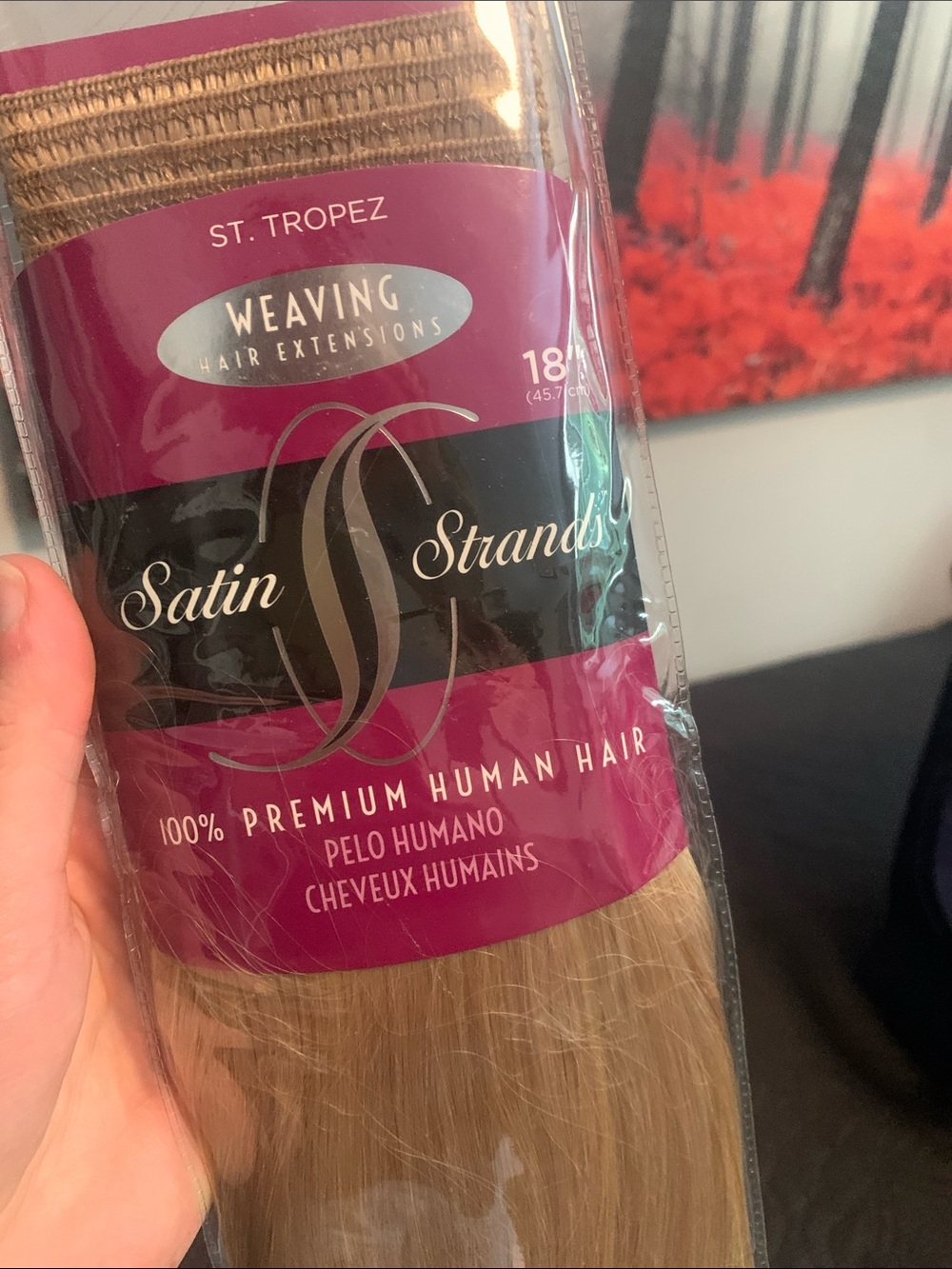 St. Tropez 100% Premium Human Hair Weaving - Light Brown